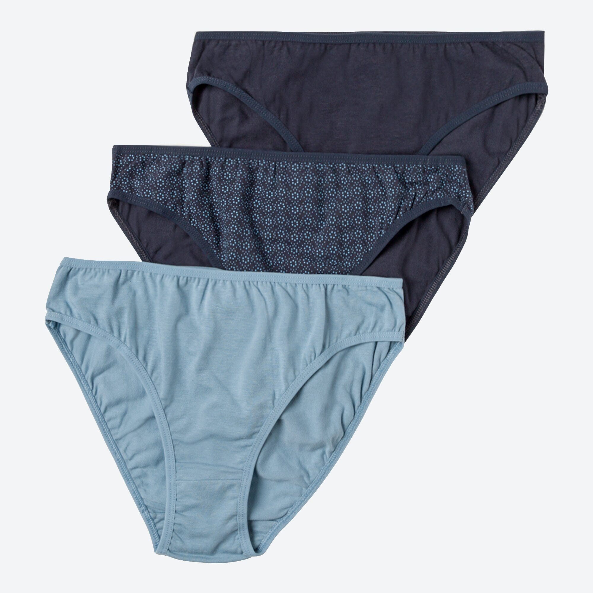Damen-Minislip mit hohem Tragekomfort, 3er-Pack