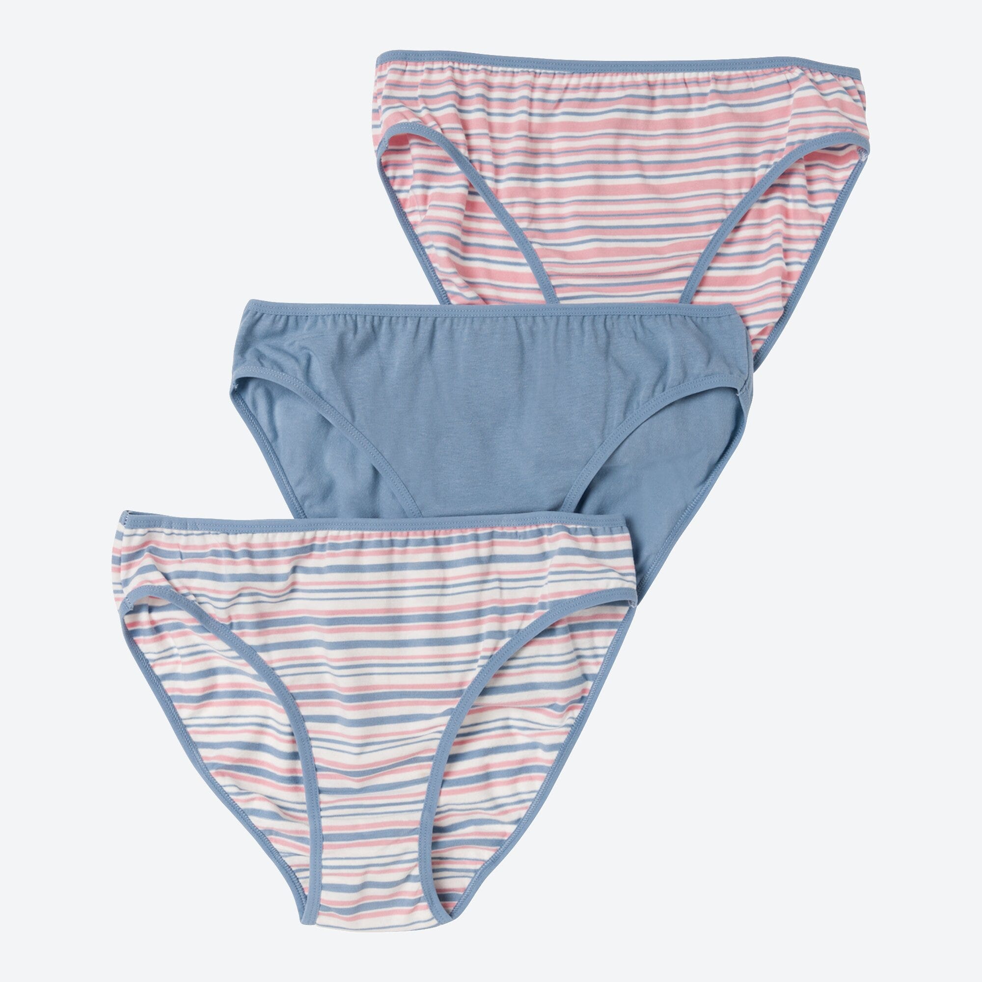 Damen-Minislip mit Streifenmuster, 3er-Pack