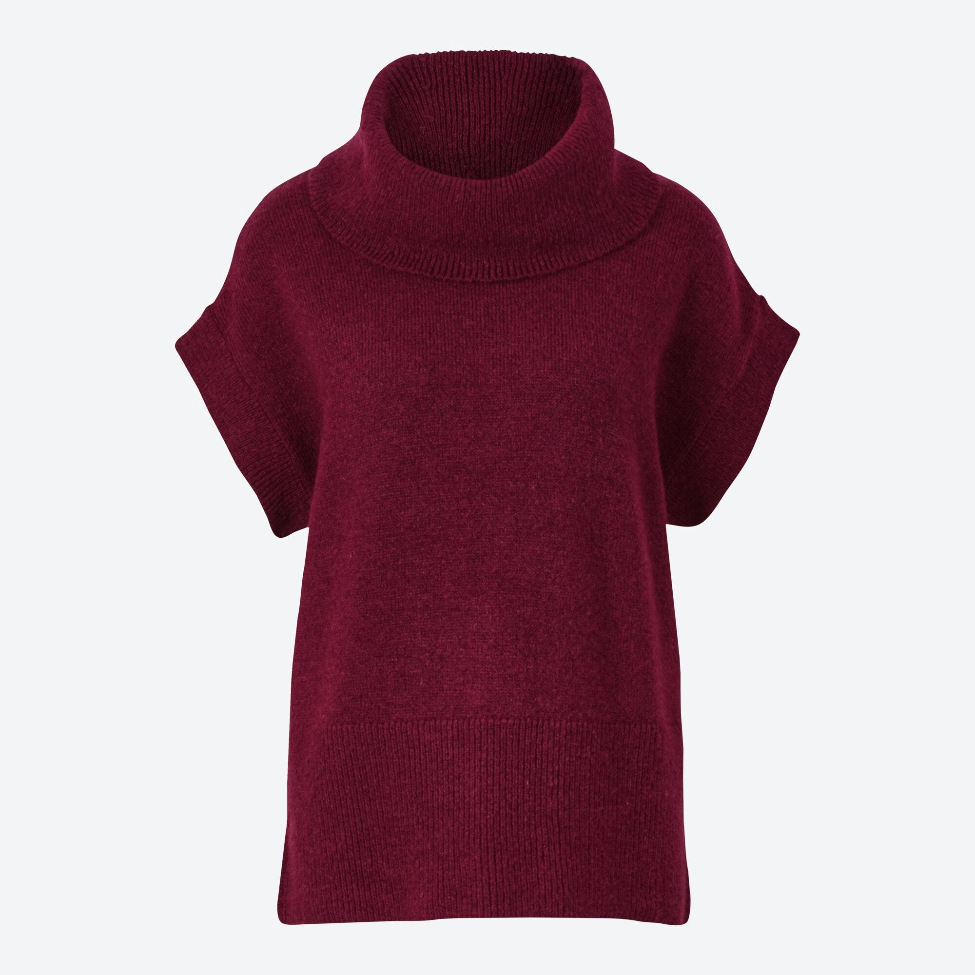 Damen-Pullover mit Seitenschlitzen