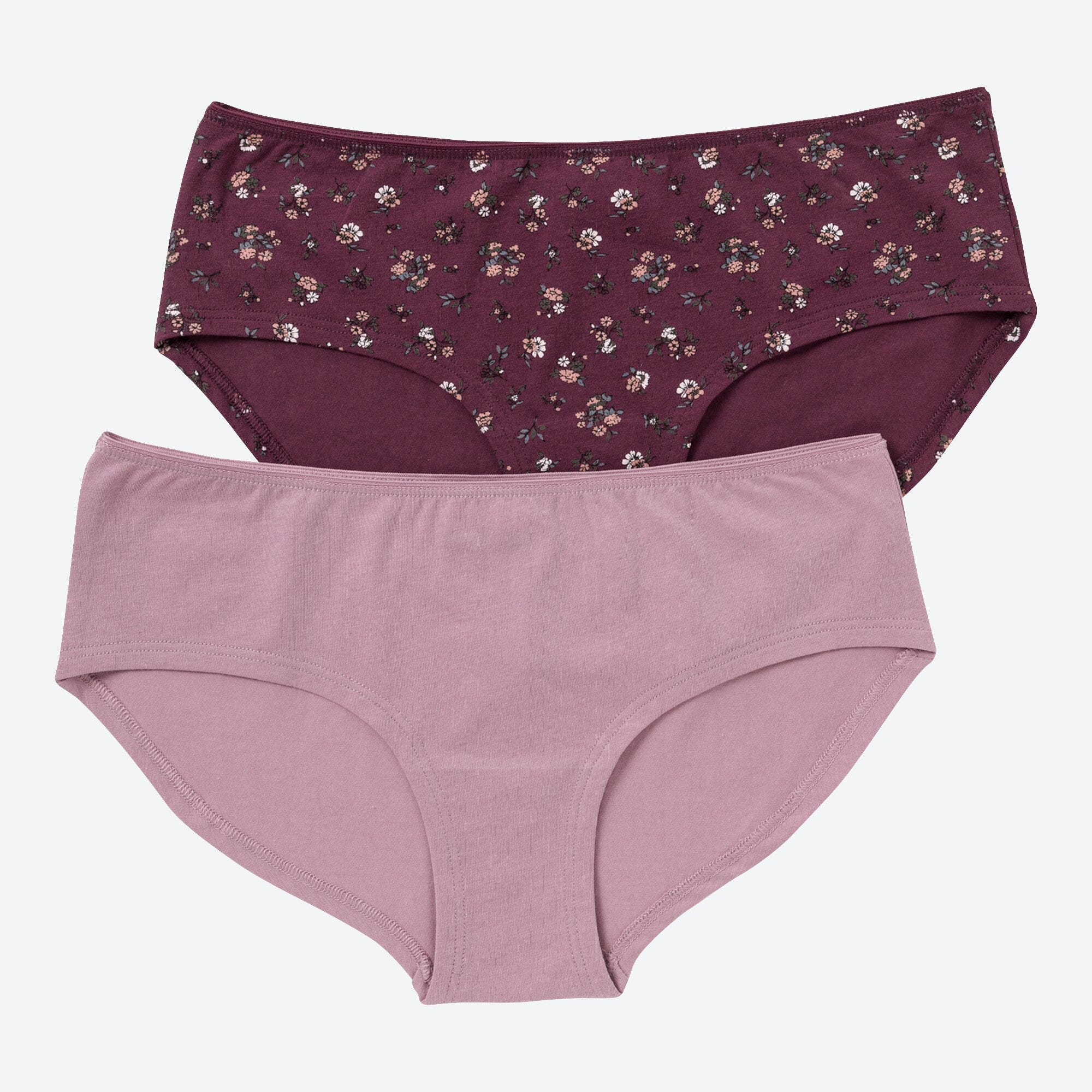 Damen-Panty mit Blumenmuster, 2er-Pack