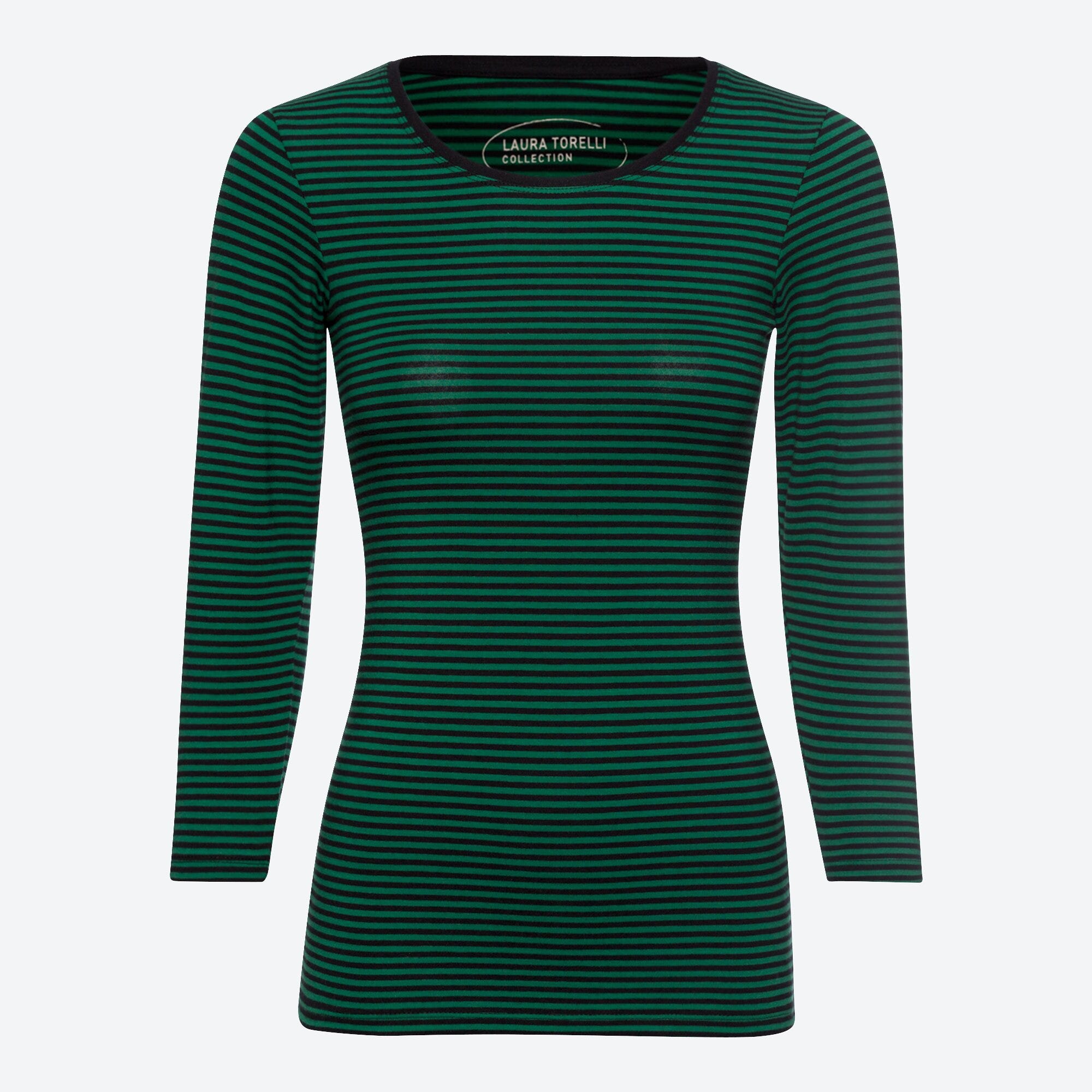 Damen-Shirt mit Ringelmuster