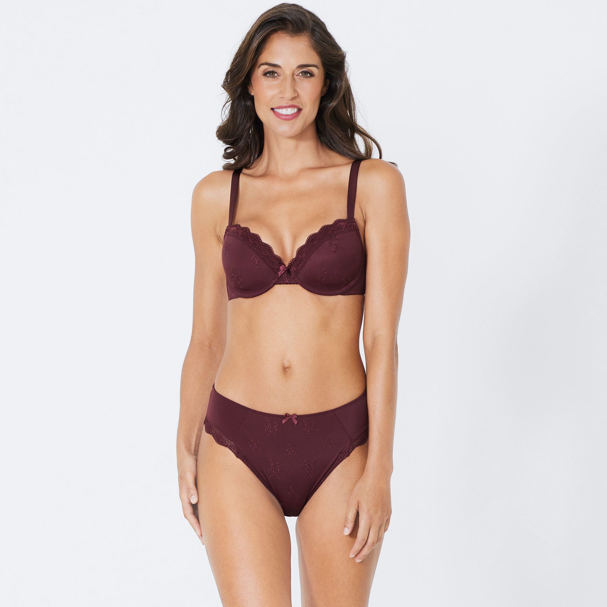 Damen-Rioslip mit Spitzendetails