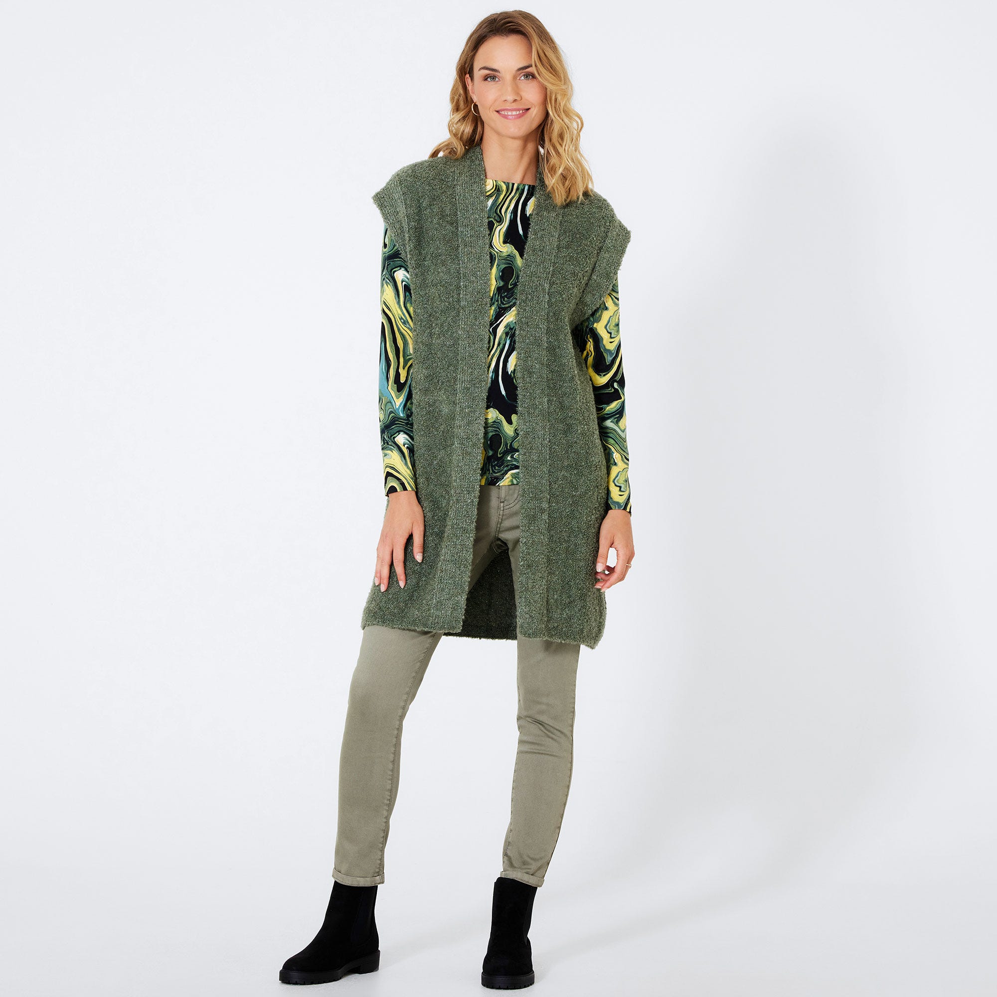 Damen-Strickweste in schönem Design