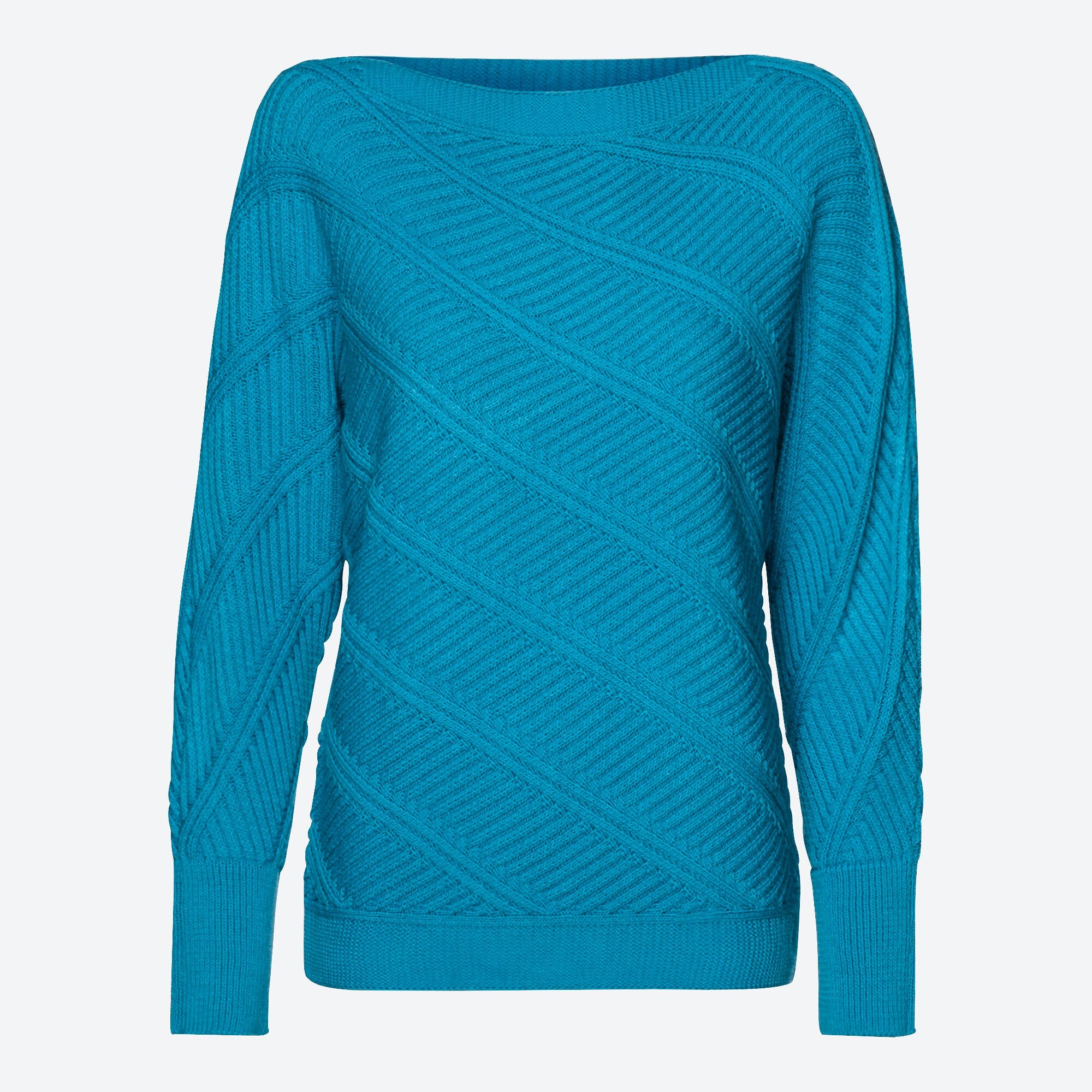 Damen-Pullover mit Strickmuster