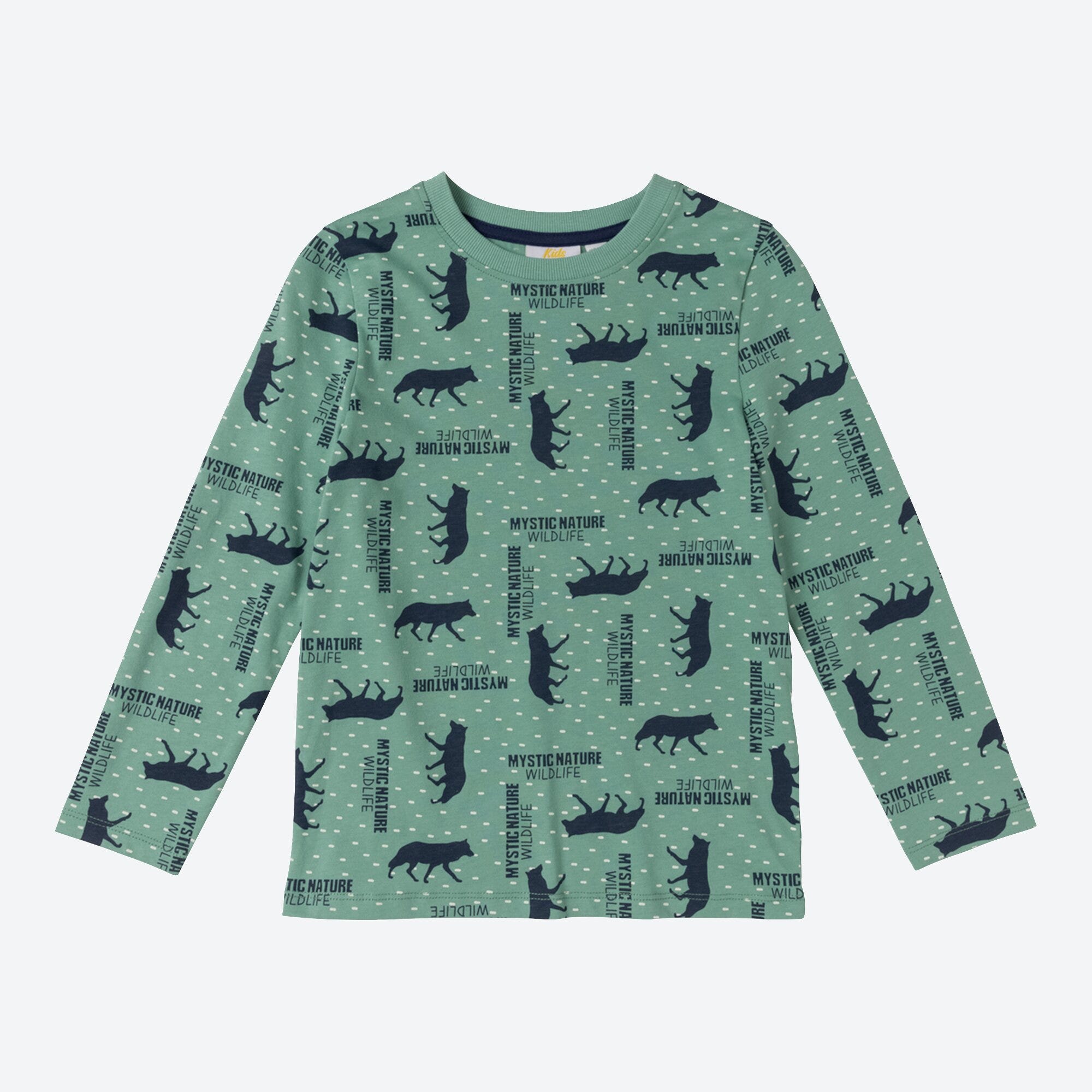 Jungen-Shirt mit spannendem Muster