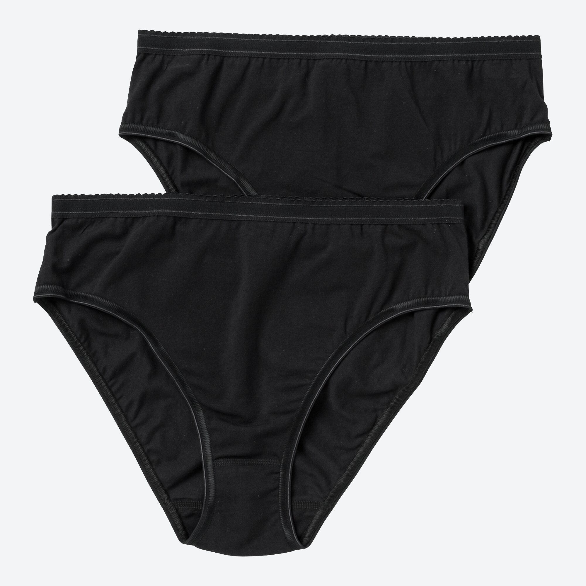 Damen-Rioslip mit glänzendem Bund, 2er-Pack