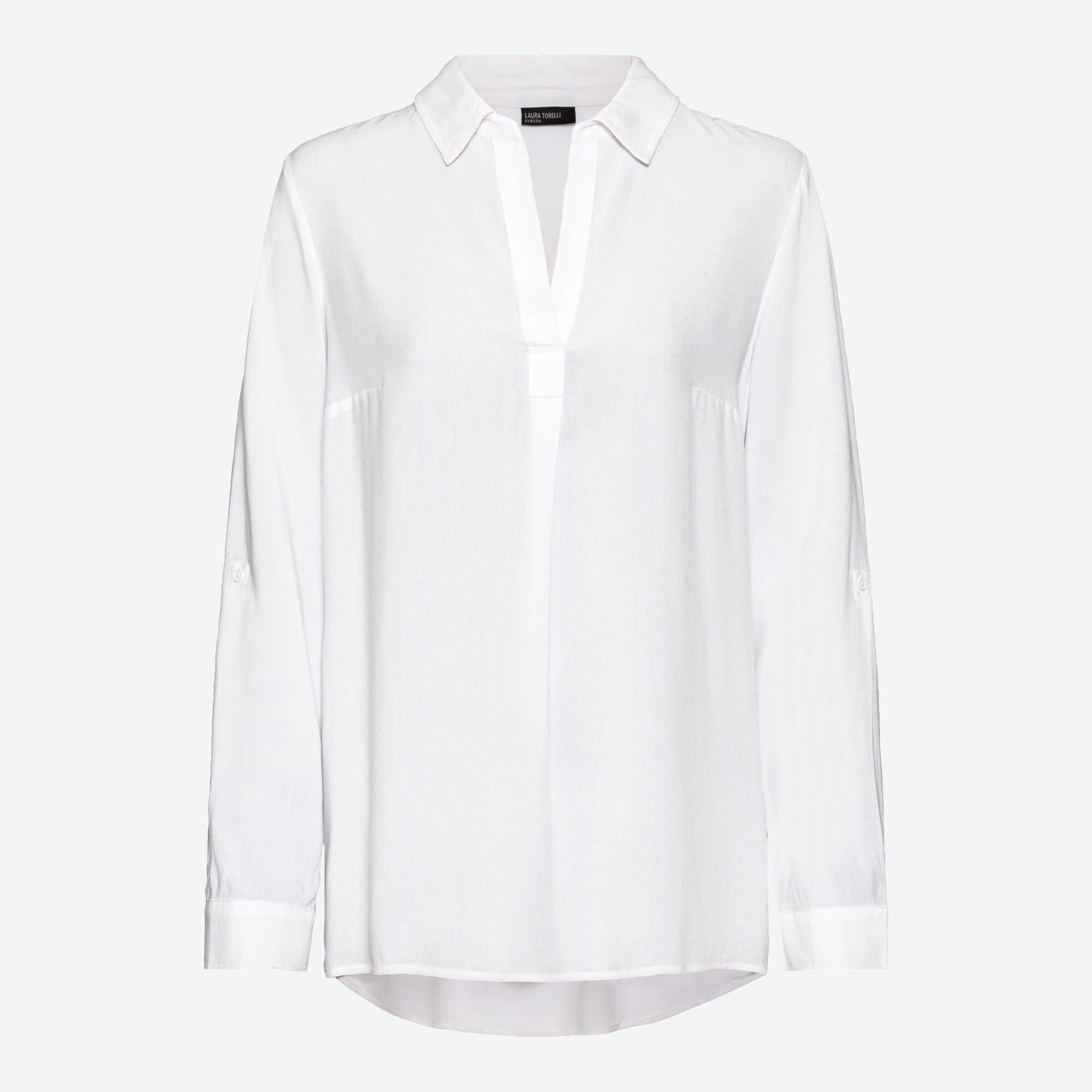 Damen-Bluse aus reiner Viskose