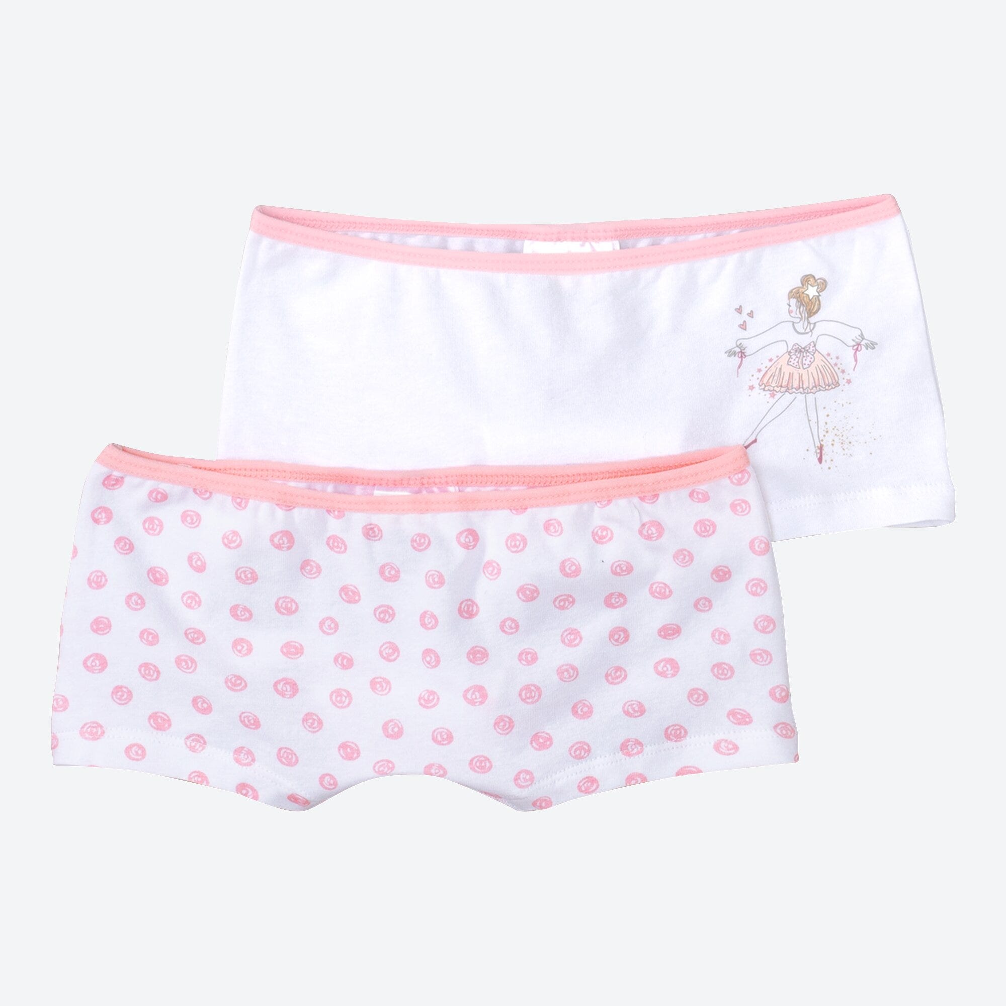 Mädchen-Panty mit Feen-Aufdruck, 2er-Pack