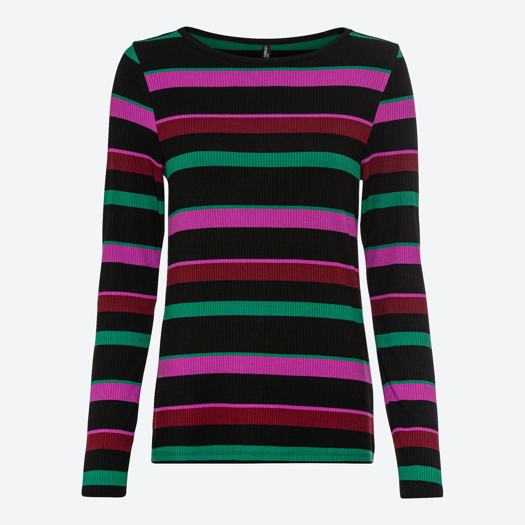 Damen-Shirt mit Streifenmuster