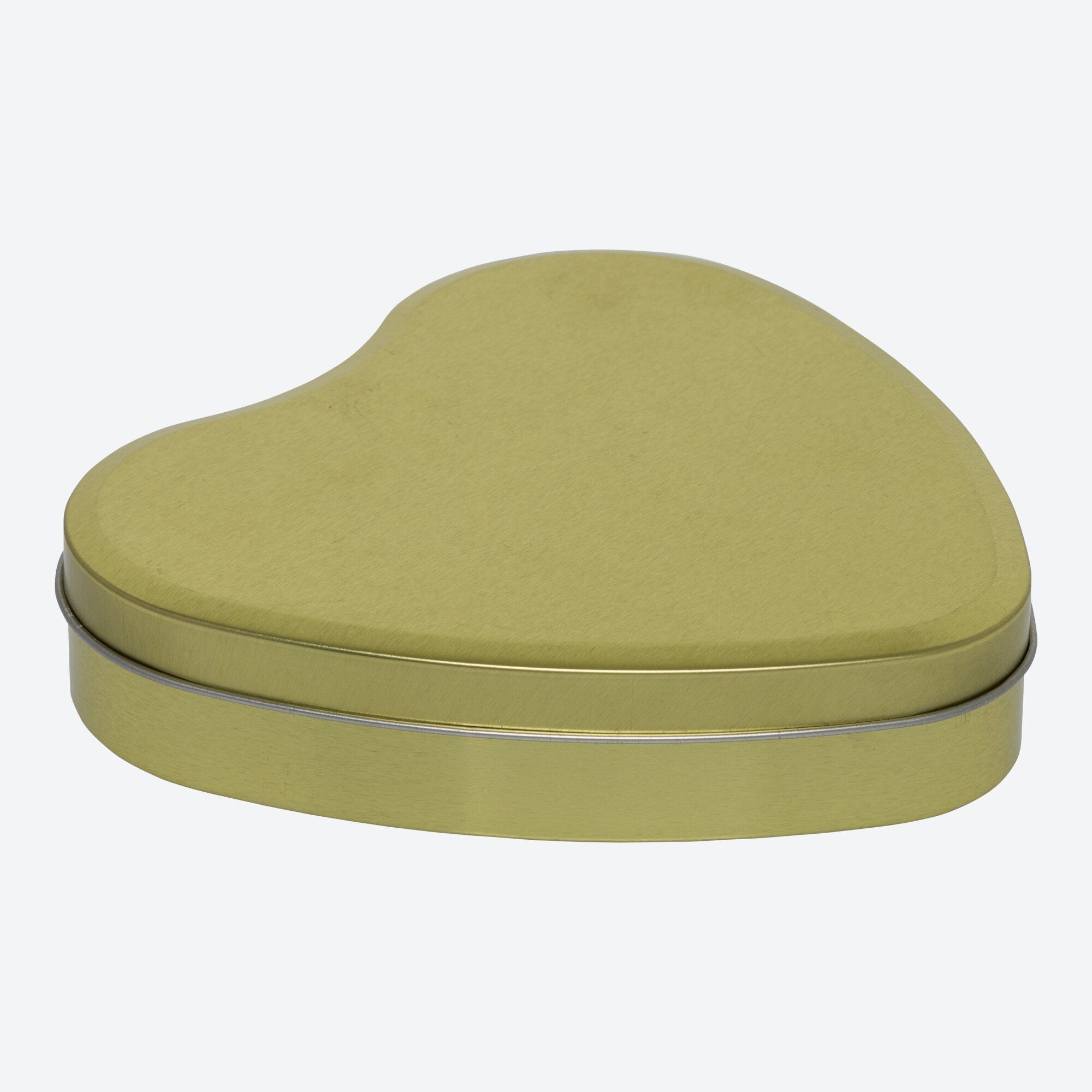 Blechdose in Herz-Form, ca. 16,5x16,5x3,5cm