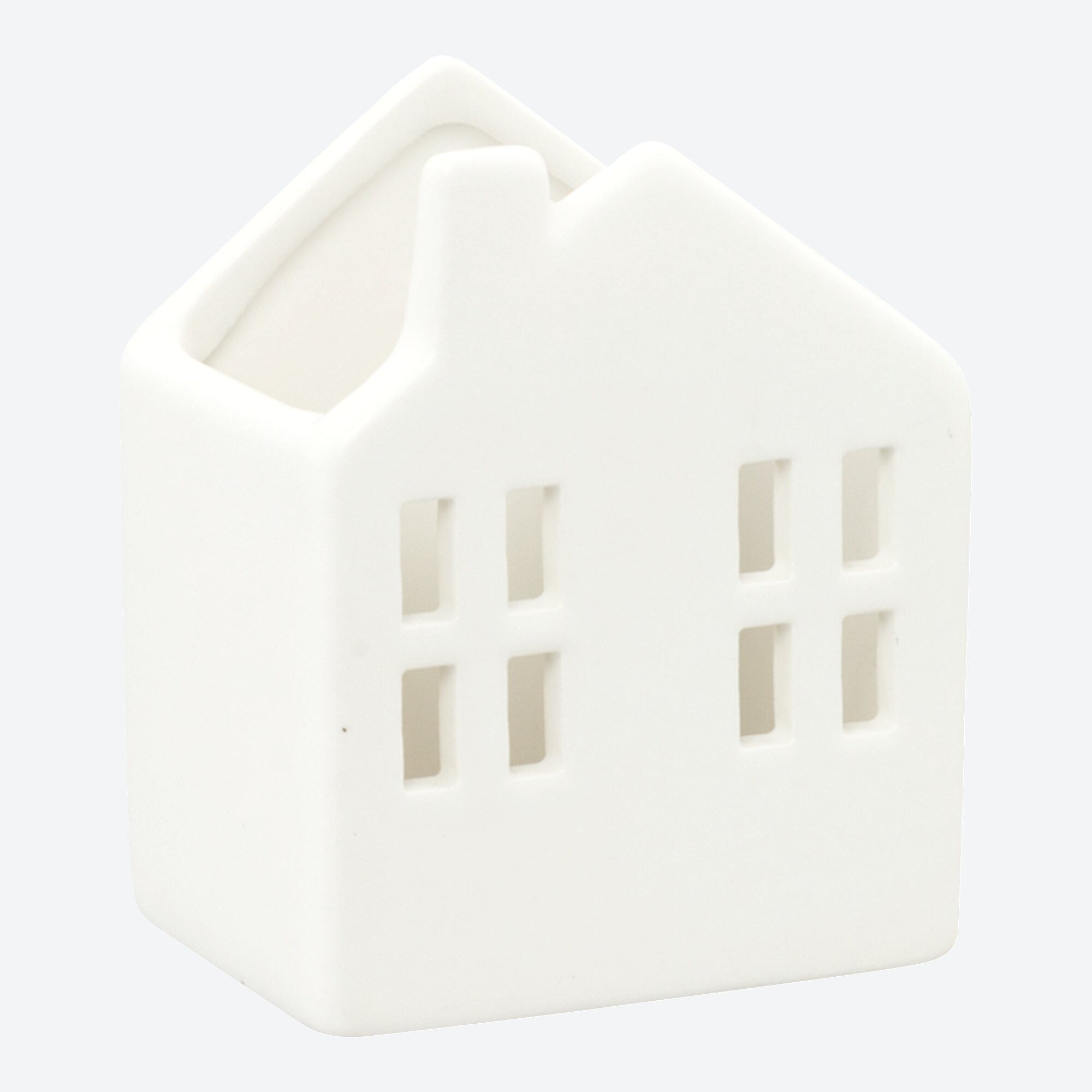 Deko-Haus mit Teelichthalter, ca. 8x6x10cm