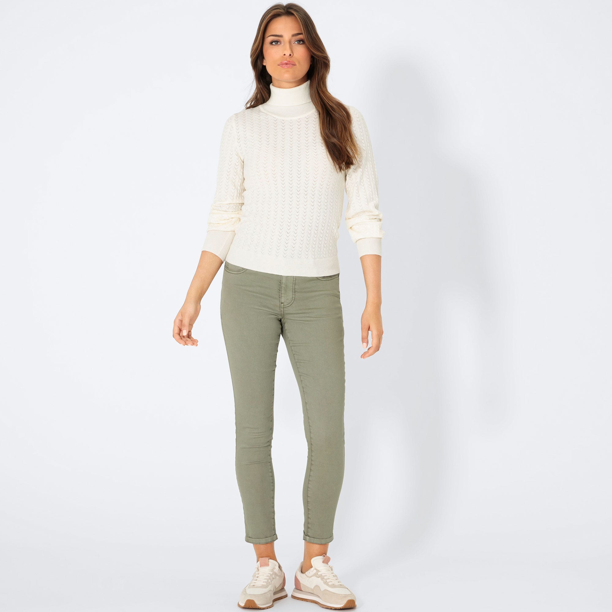 Damen-Hose im 5-Pocket-Style