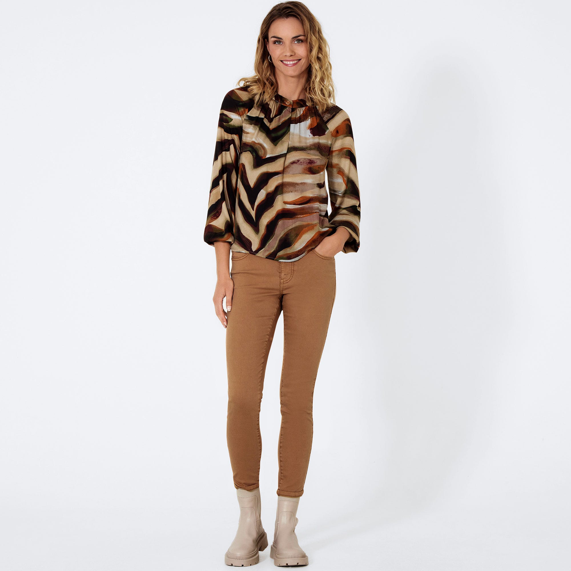 Damen-Hose im 5-Pocket-Style