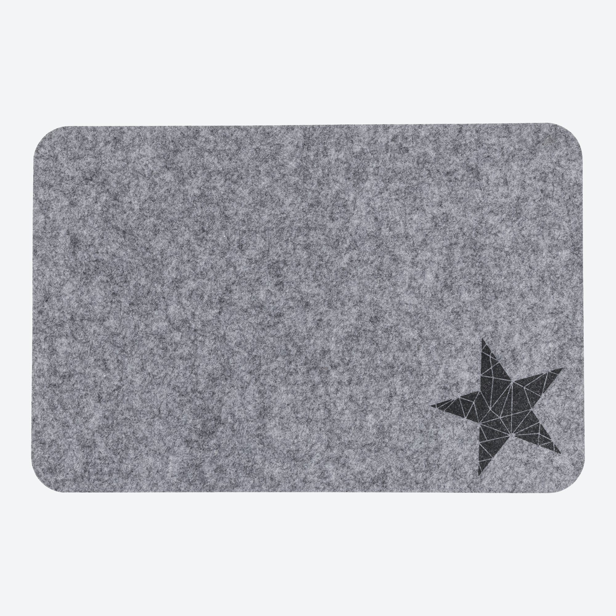 Platz-Set mit Stern-Design, ca. 30x45cm