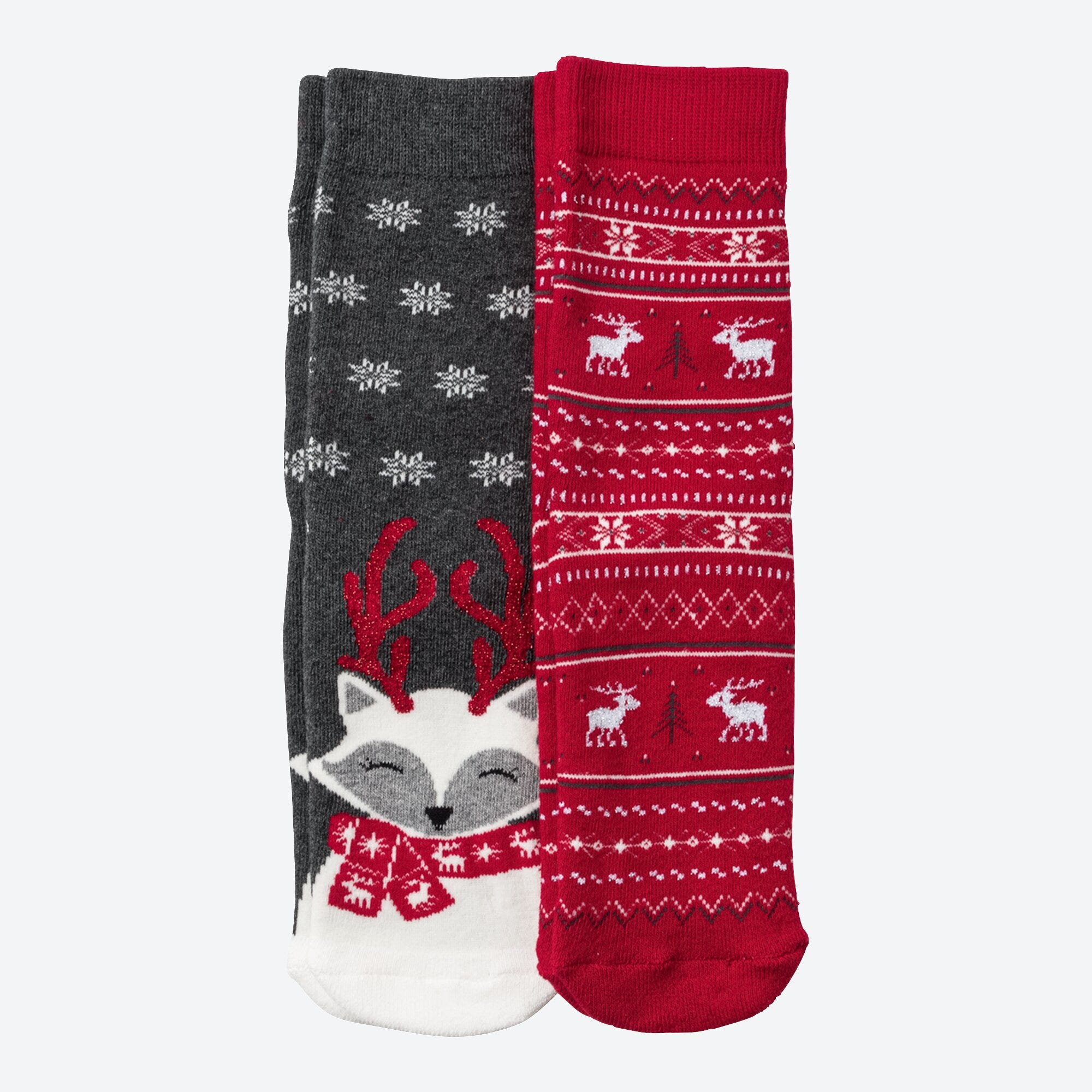 Damen-Thermo-Socken mit Baumwolle, 2er-Pack