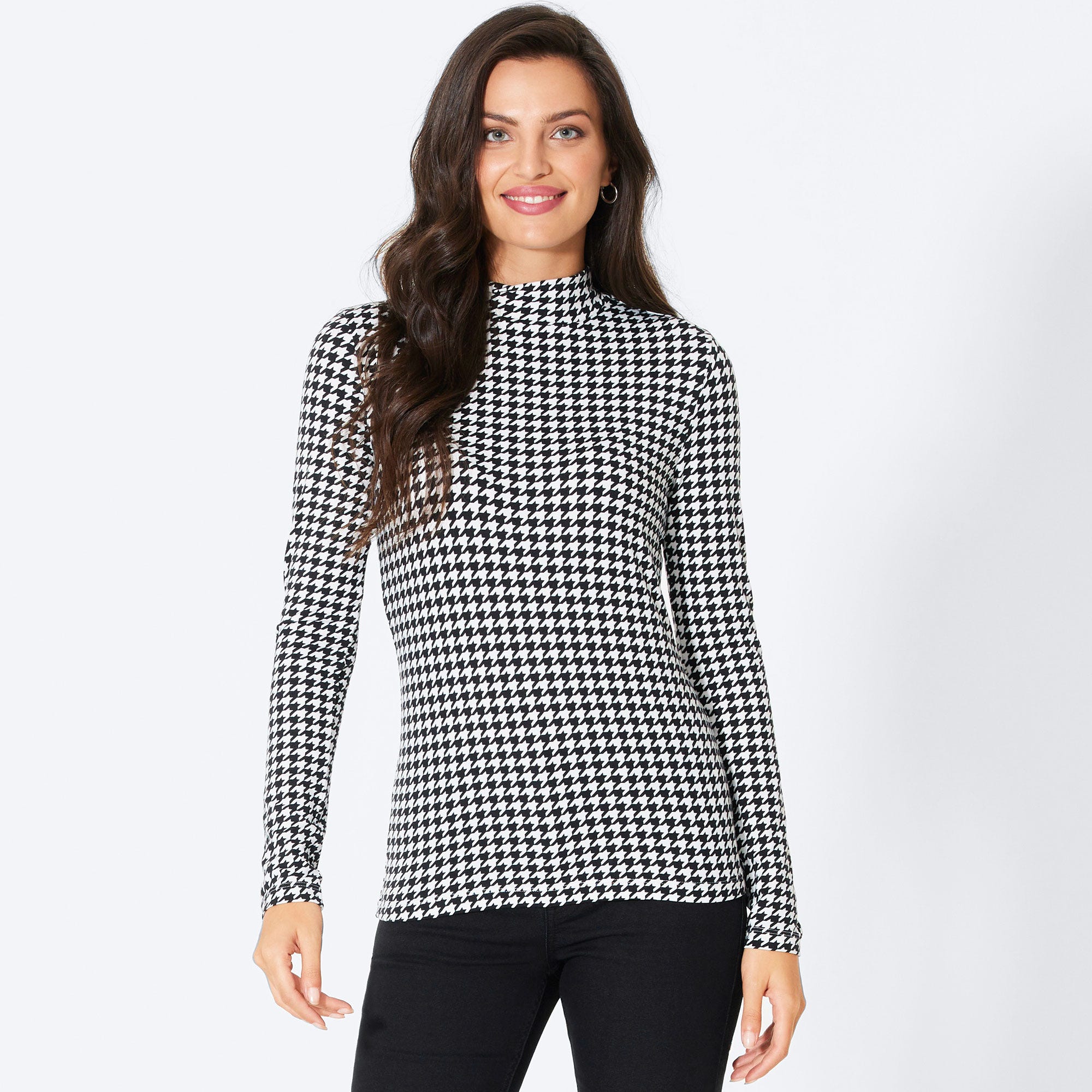 Damen-Shirt mit modernem Muster