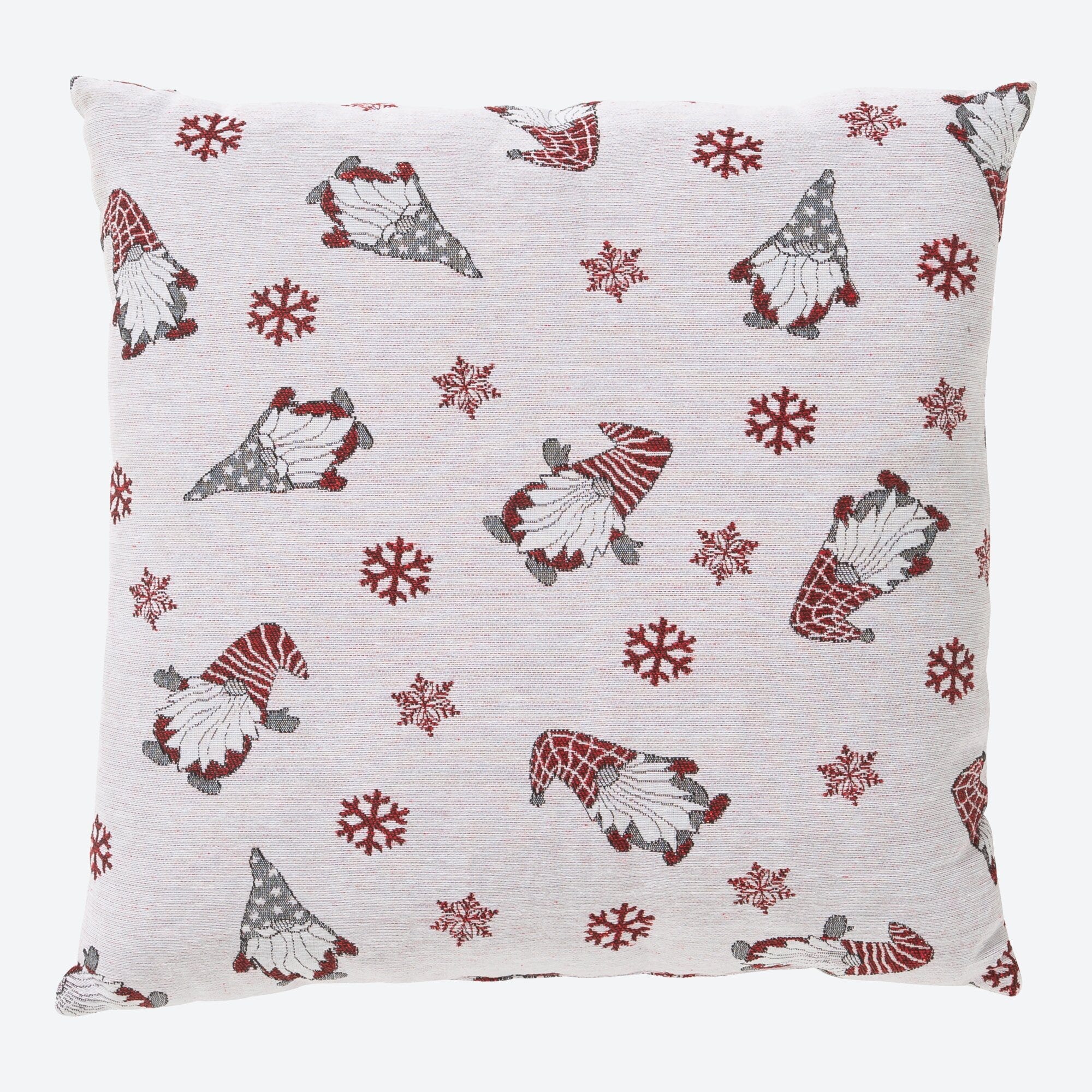 Dekokissen mit Jacquard-Muster, ca. 43x43cm