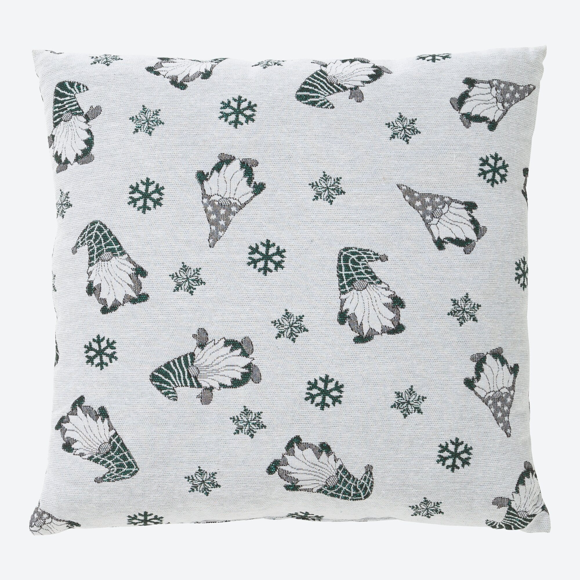 Dekokissen mit Jacquard-Muster, ca. 43x43cm