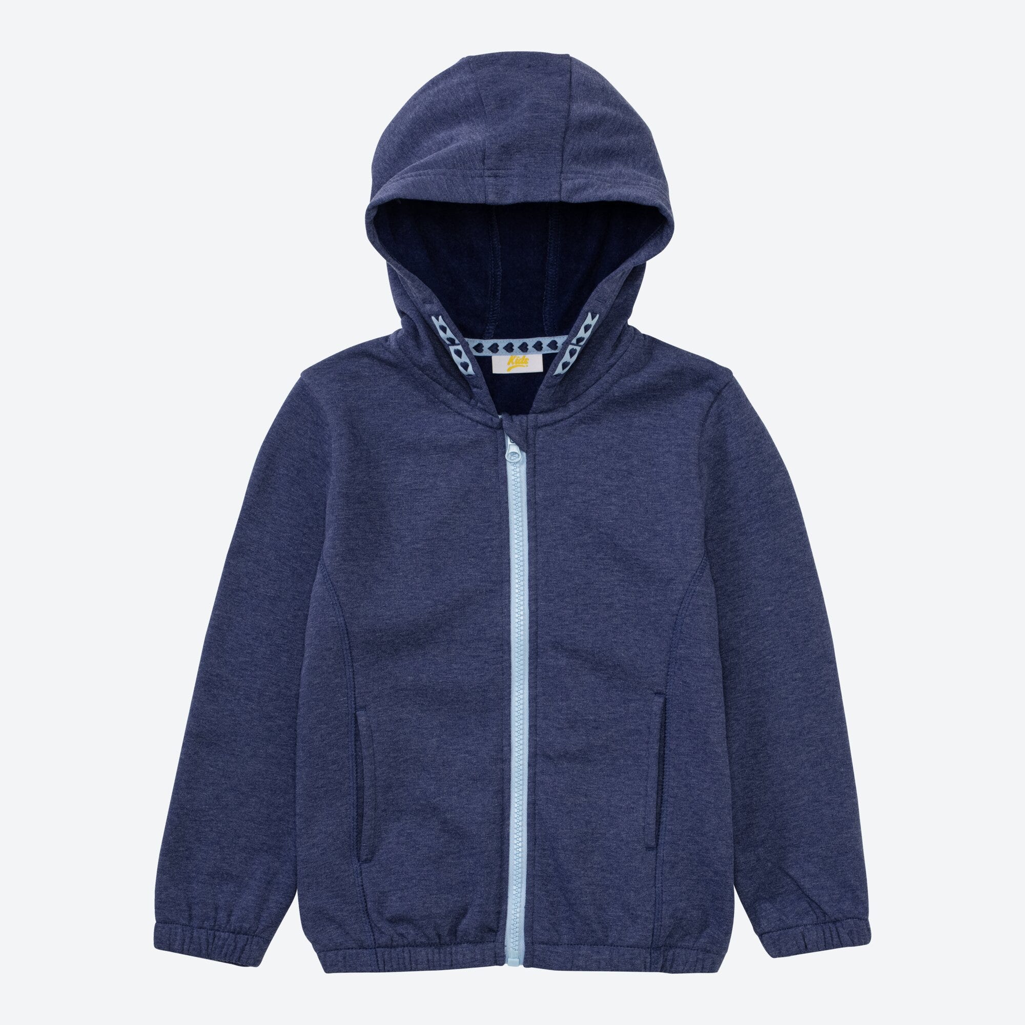 Mädchen-Sweatjacke mit Kapuze