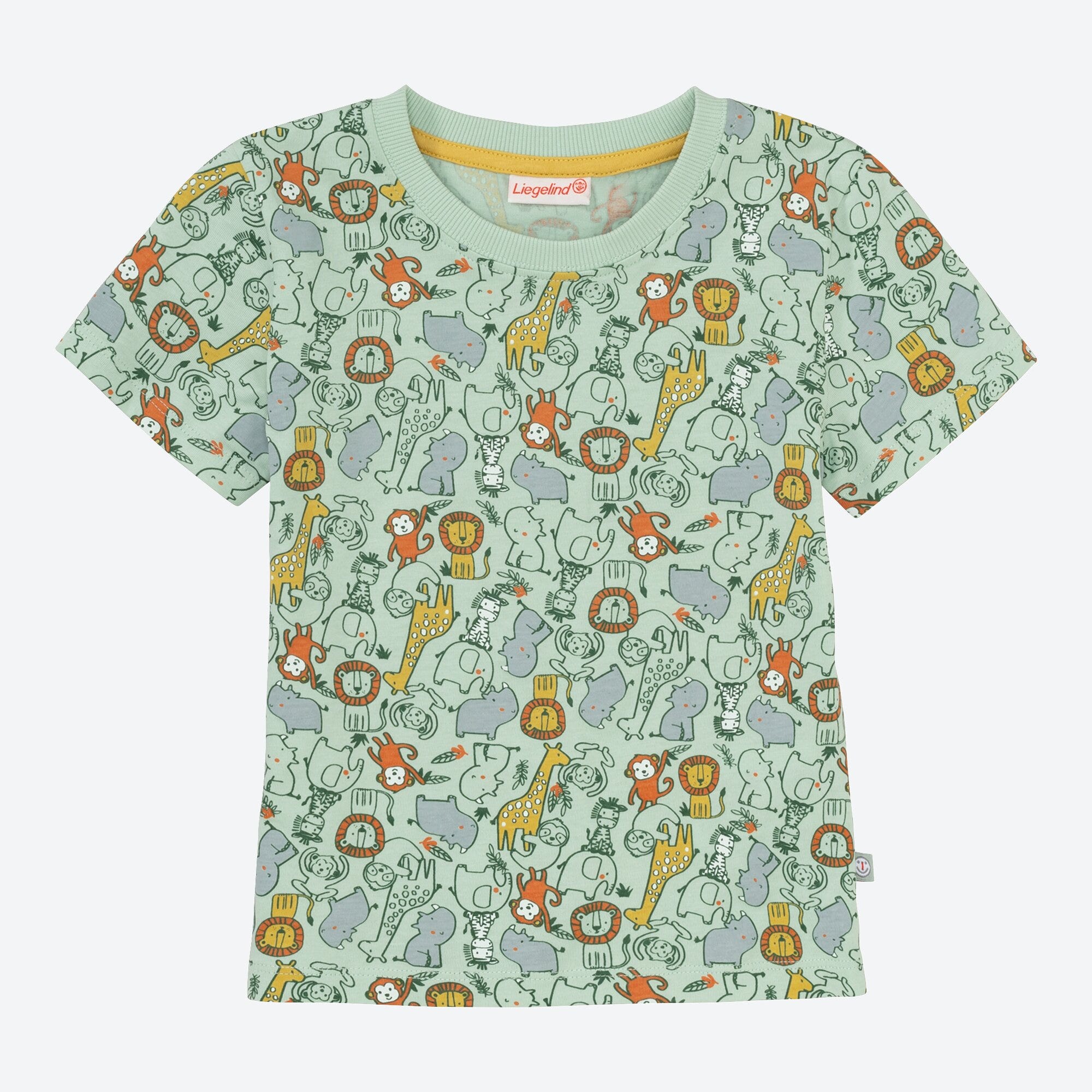 Baby-Jungen-T-Shirt mit Dschungel-Muster