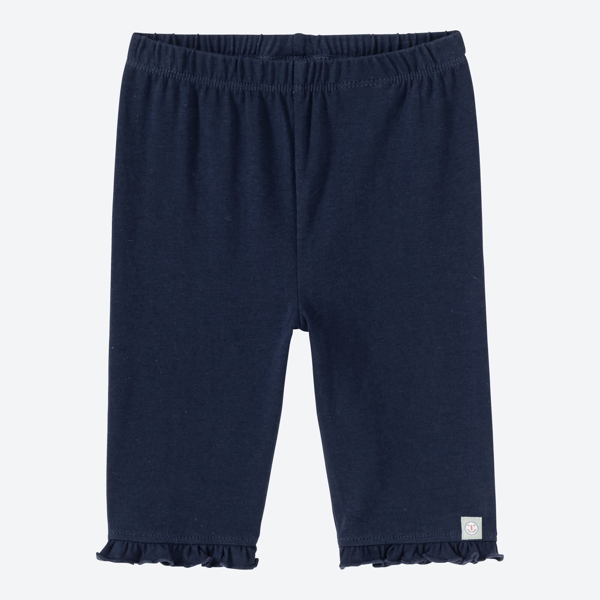 Baby-Mädchen-Caprihose mit Rüschen