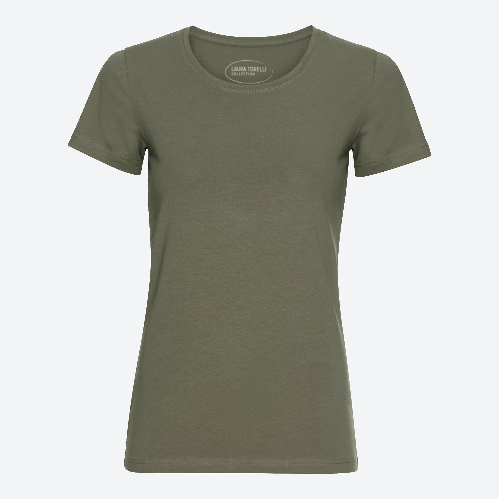 Damen-T-Shirt mit Rundhals