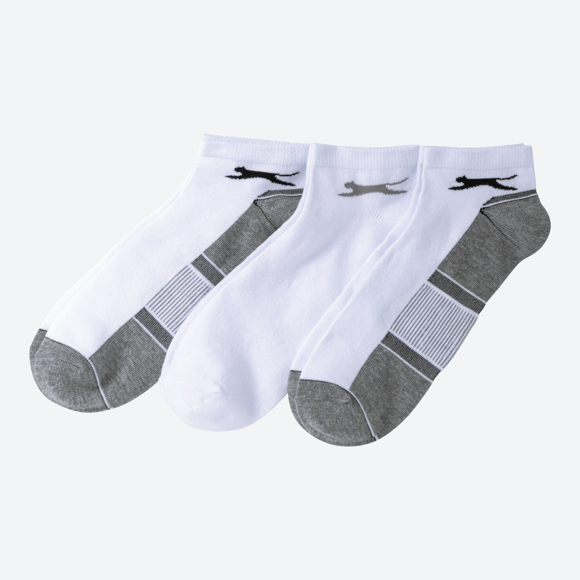 Herren-Sport-Sneaker-Socken mit Belüftungsstruktur, 3er-Pack