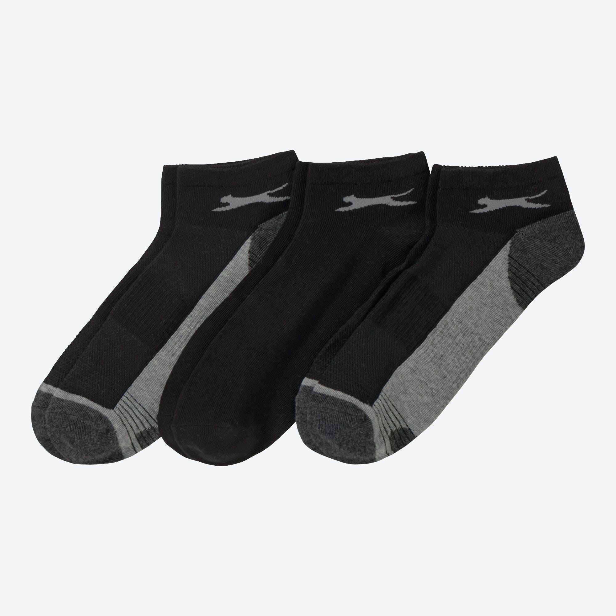 Herren-Sport-Sneaker-Socken mit Belüftungsstruktur, 3er-Pack