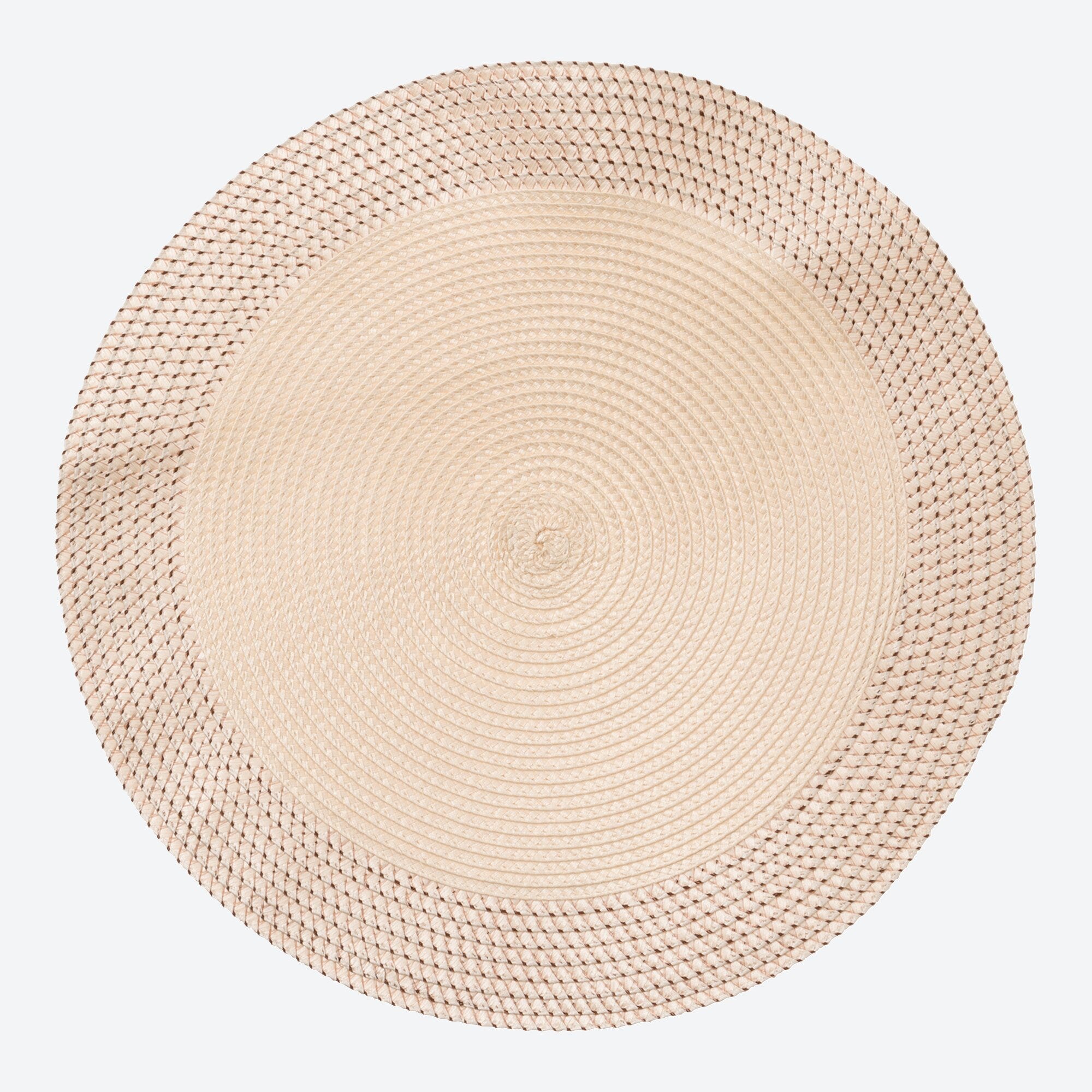 Platz-Set in Web-Optik, Ø ca. 38cm