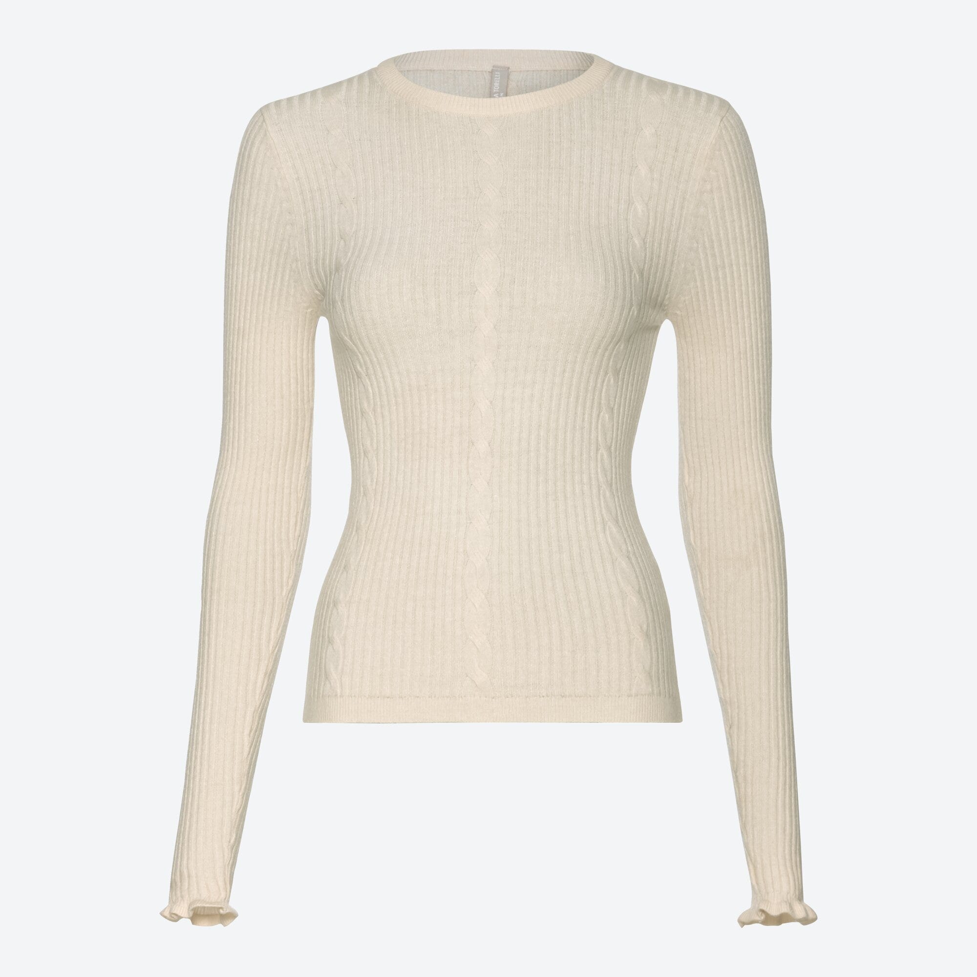 Damen-Pullover mit Rippenmuster
