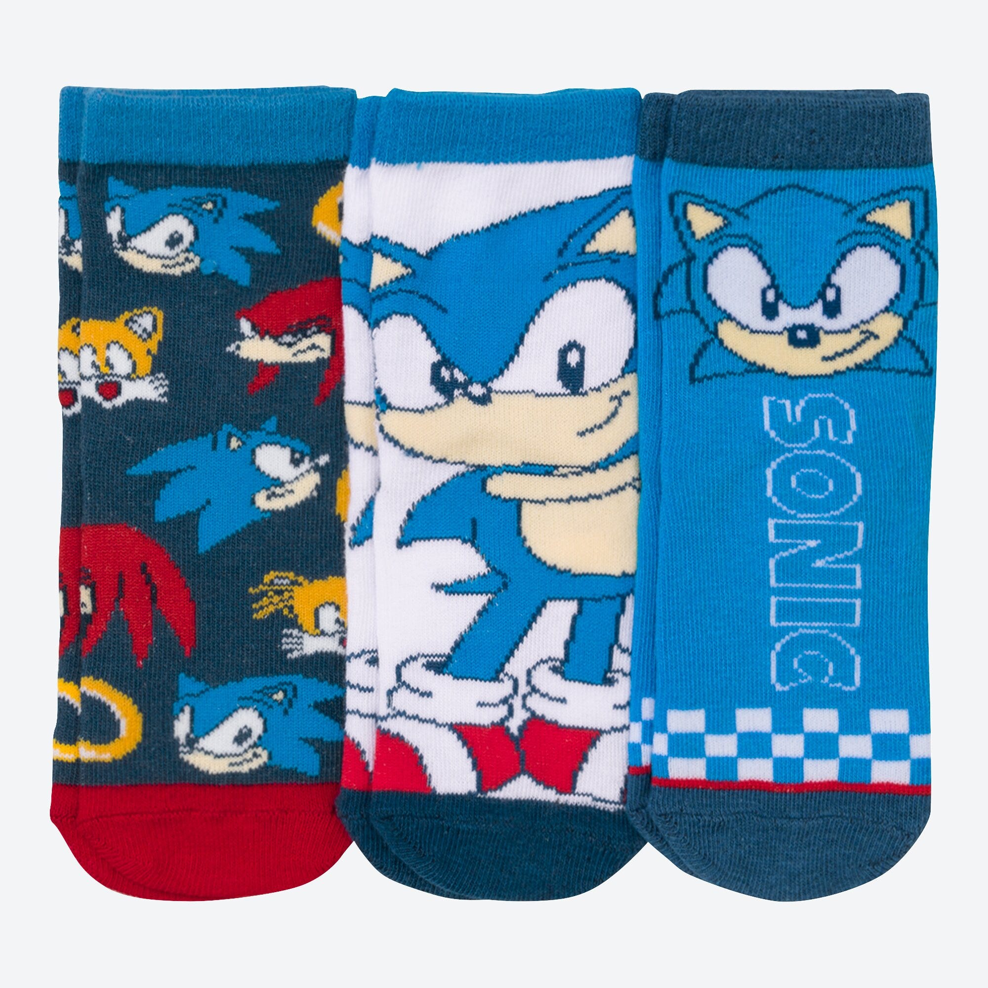 Kinder-Socken mit coolem Design, 3er-Pack