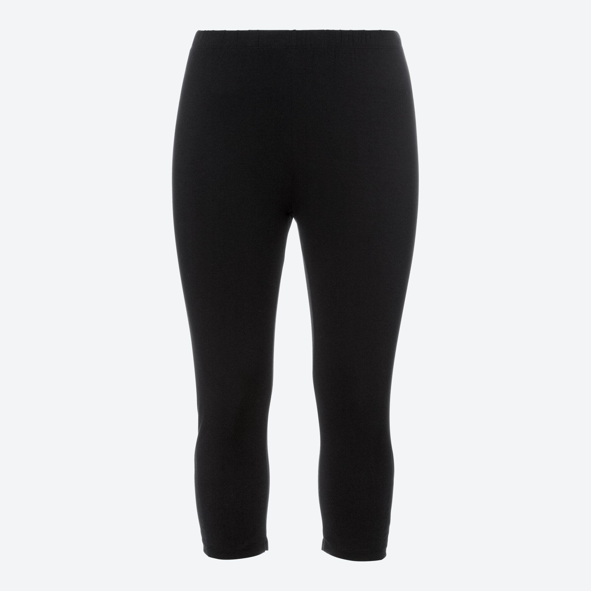 Damen-Caprileggings mit Mesh-Einsatz, große Größen