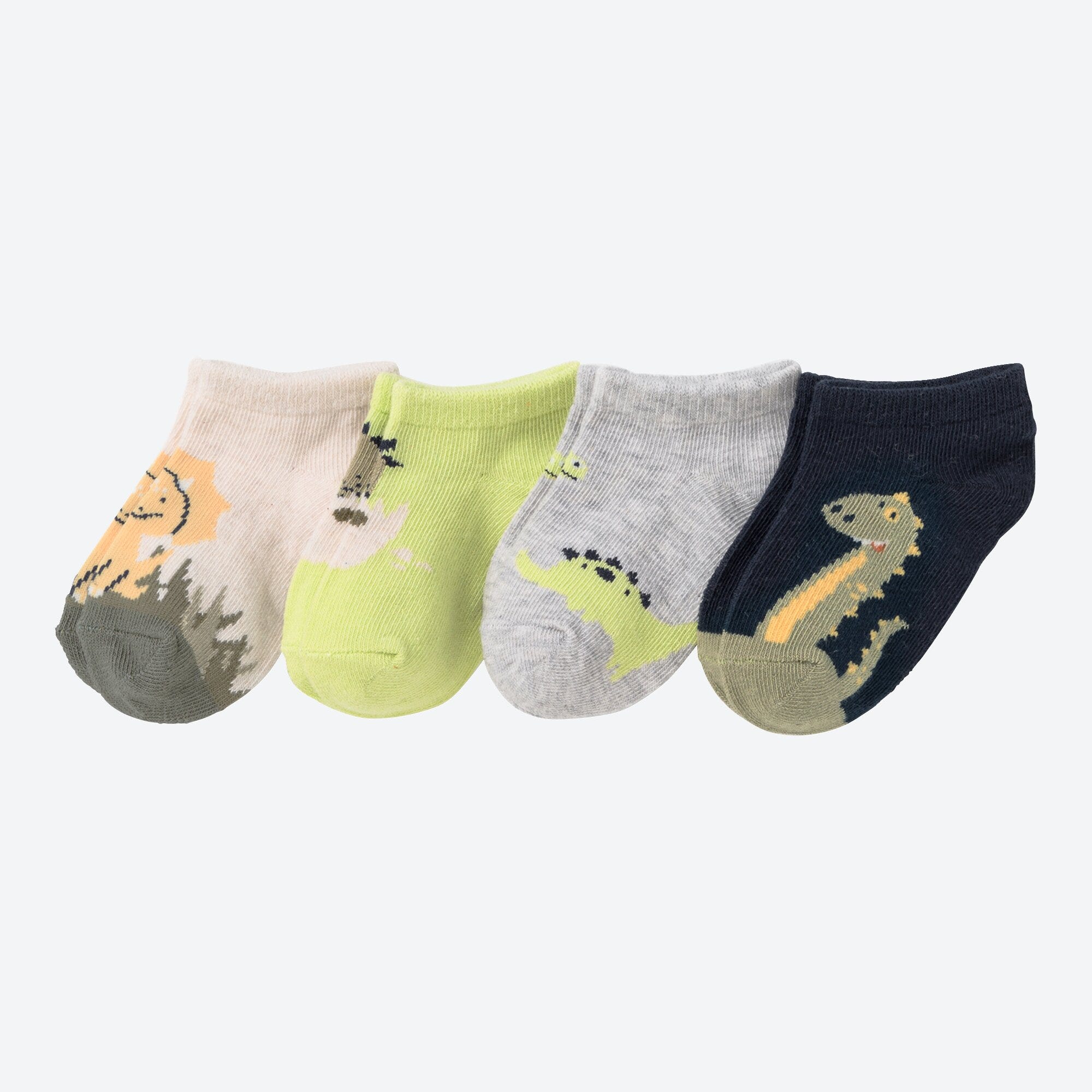 Baby-Jungen-Sneaker-Socken, 4er-Pack