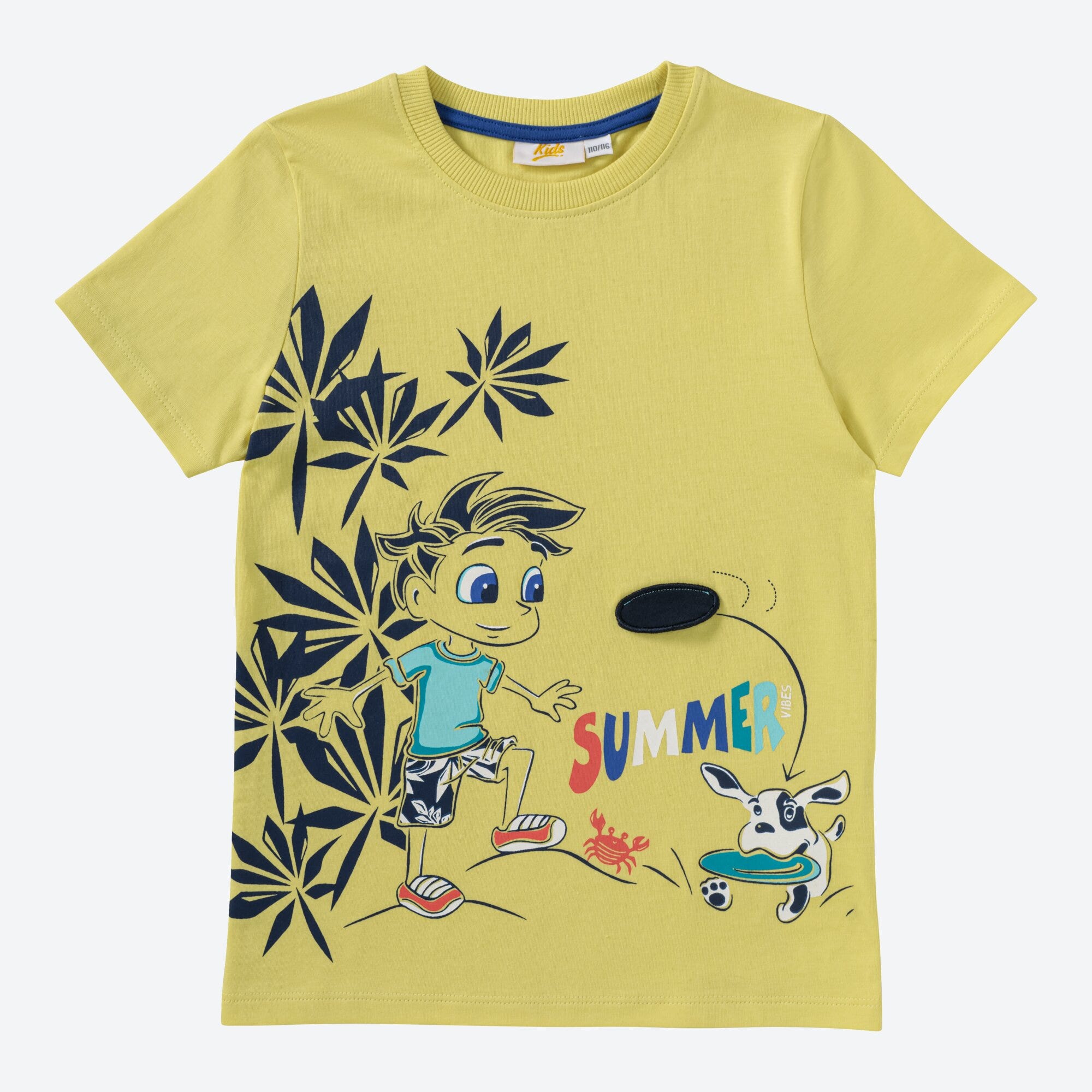 Kinder-Jungen-T-Shirt mit Applikation
