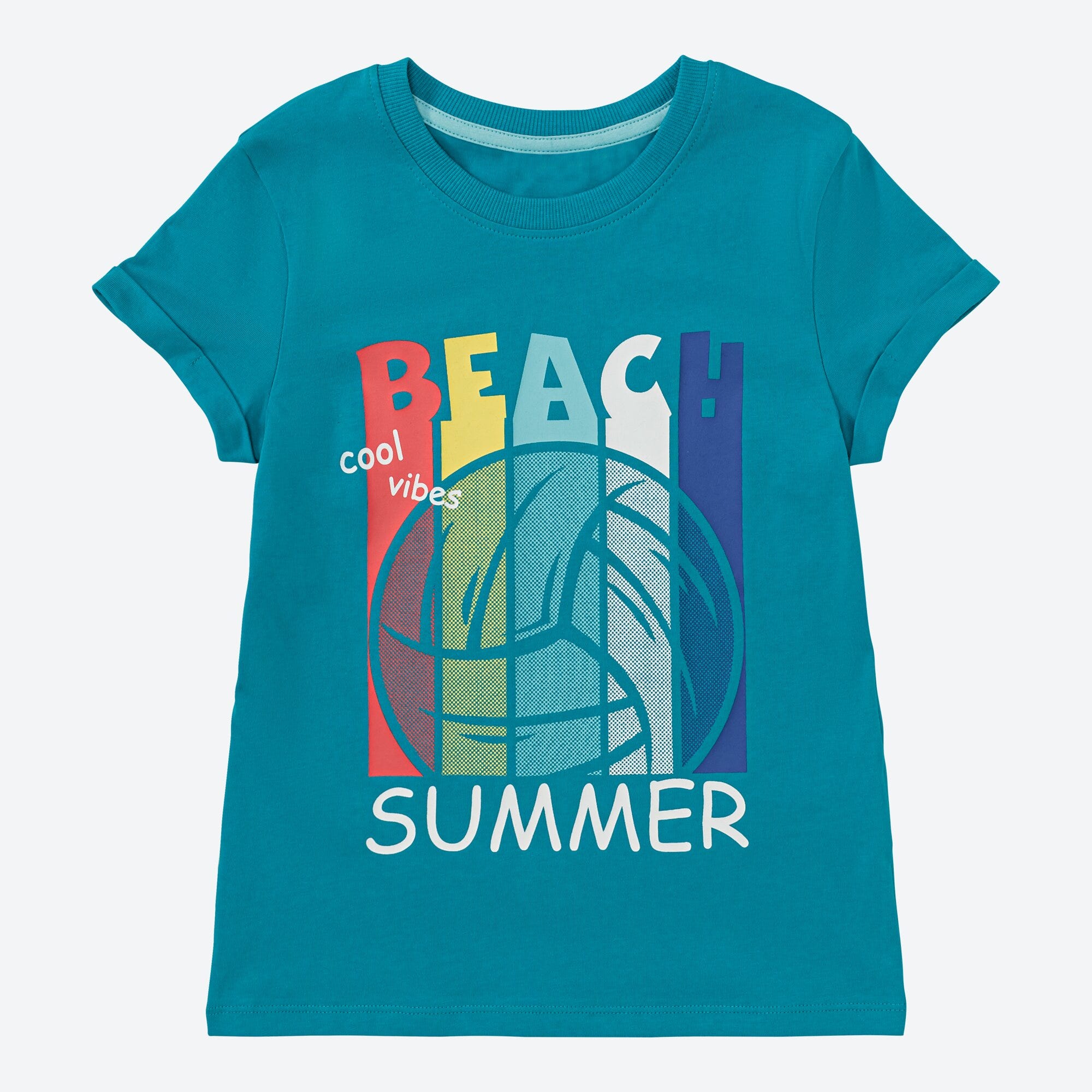Kinder-Jungen-T-Shirt mit Fontaufdruck